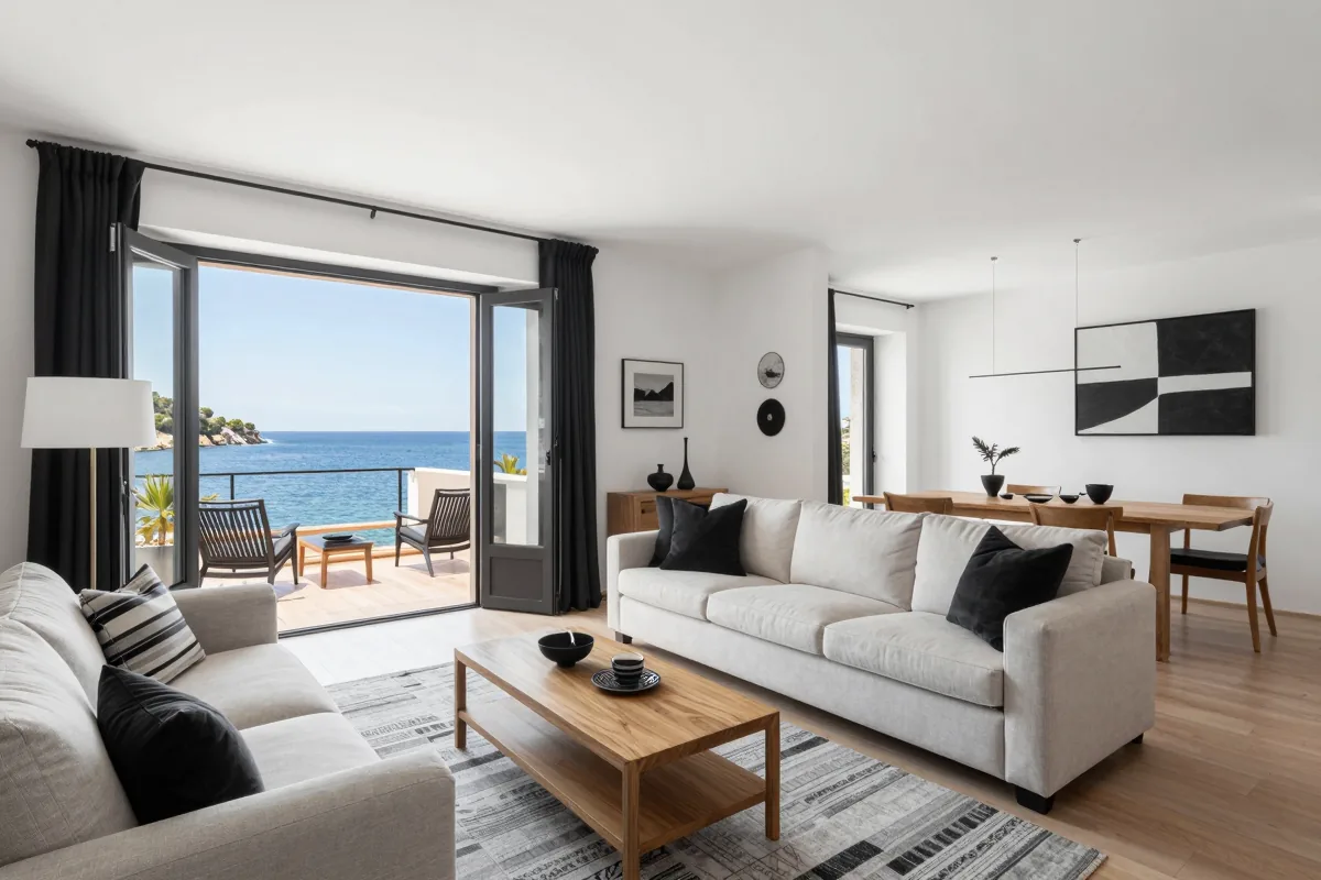 Charming Coastal Escape in Roses