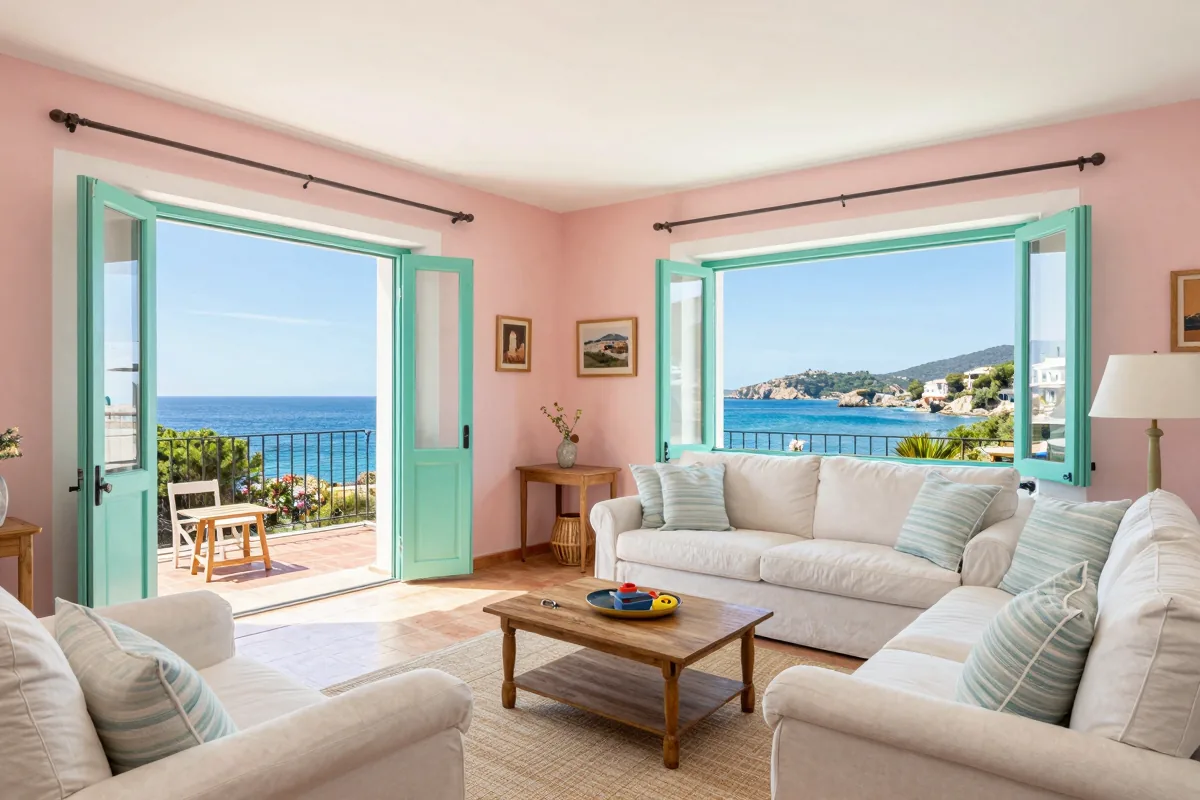 Coastal Getaway with Sea Views in Sant Antoni