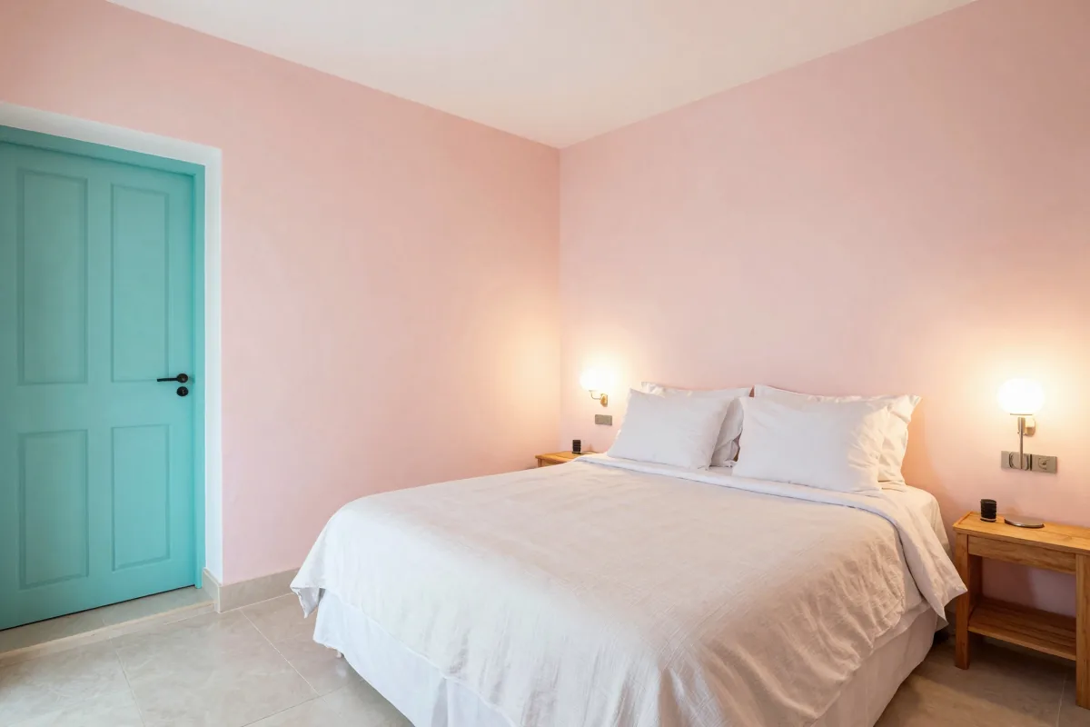 Cozy Pink Oasis with Sea Views in Sant Feliu — Photo 2