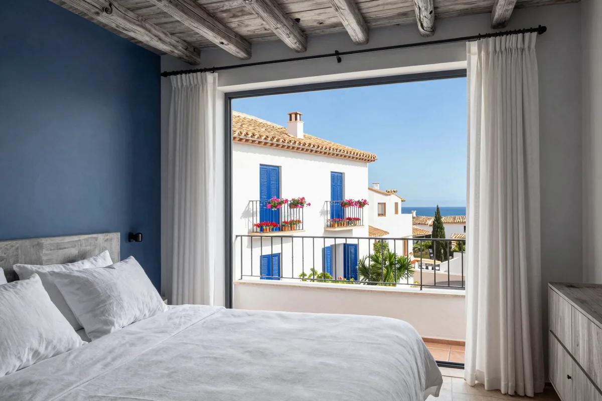 Cozy Pink Oasis with Sea Views in Sant Feliu — Photo 9