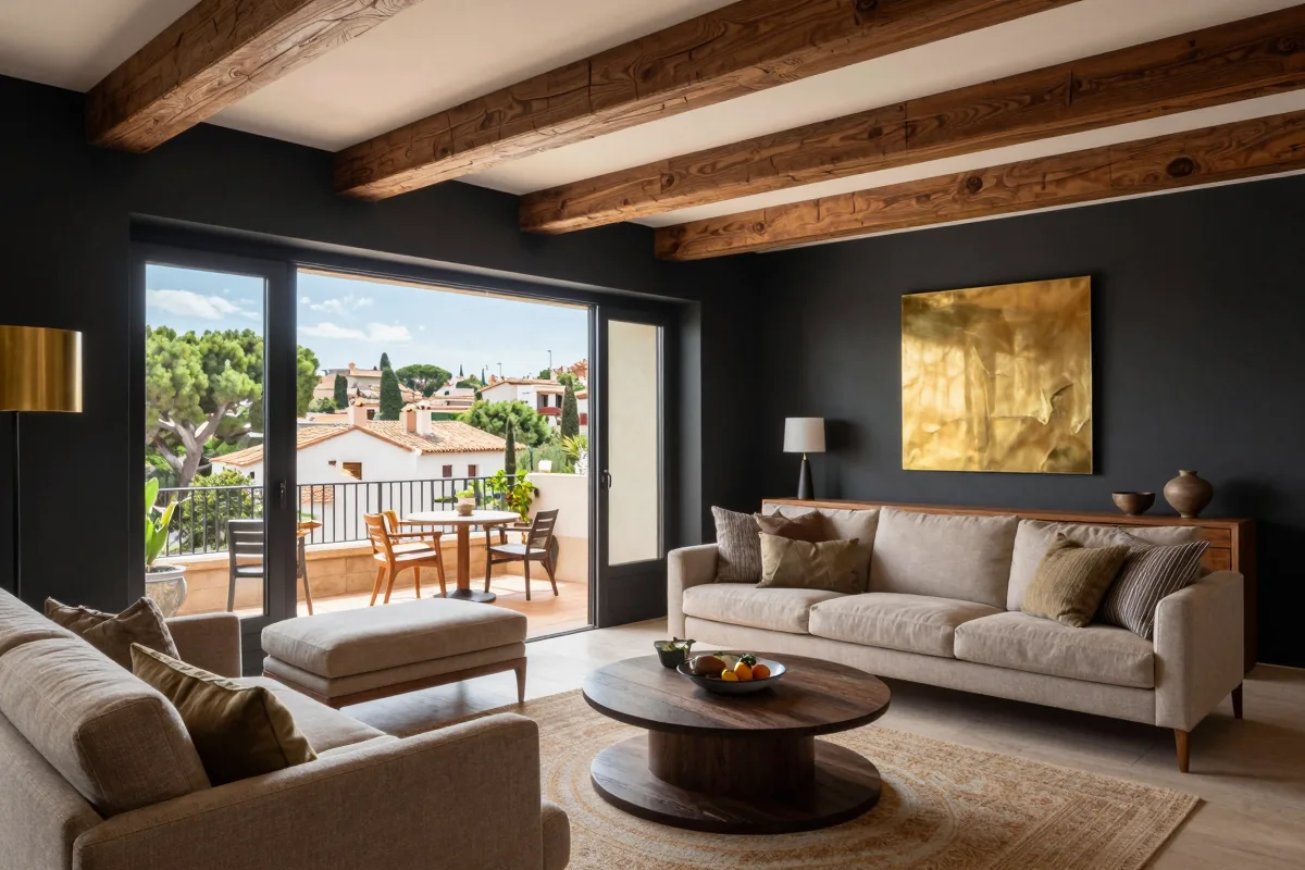 Sleek Mediterranean Escape in Salt, Costa Brava