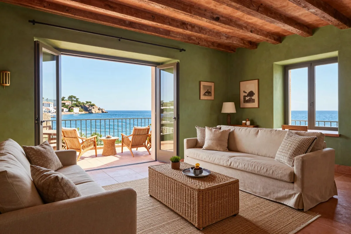 Encantador Apartamento con Vista al Mar en Blanes