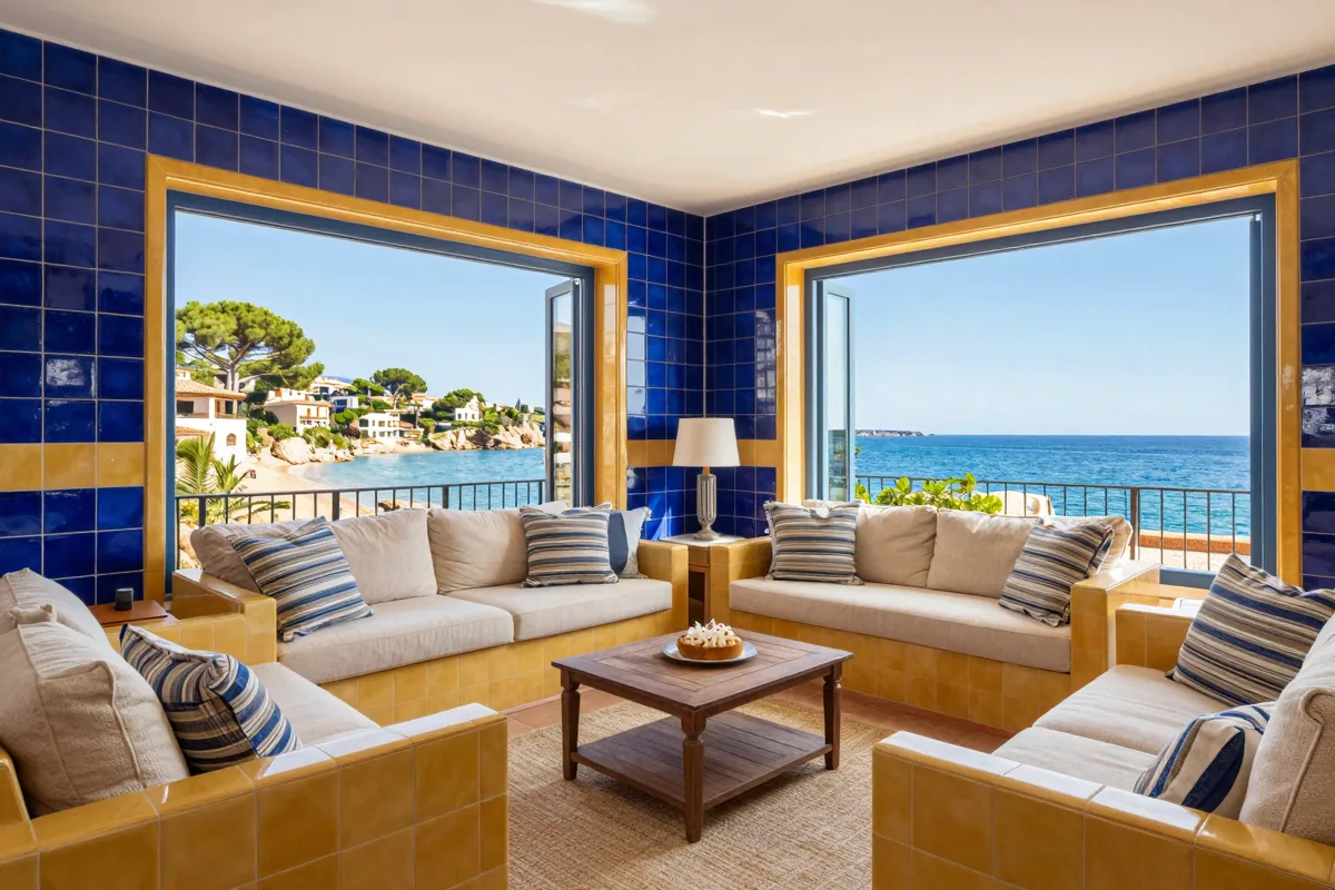 Sun-Kissed Mediterranean Oasis with Sea View