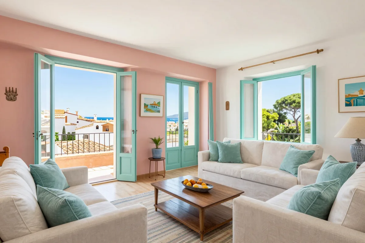 Sunlit Mediterranean Escape in Girona