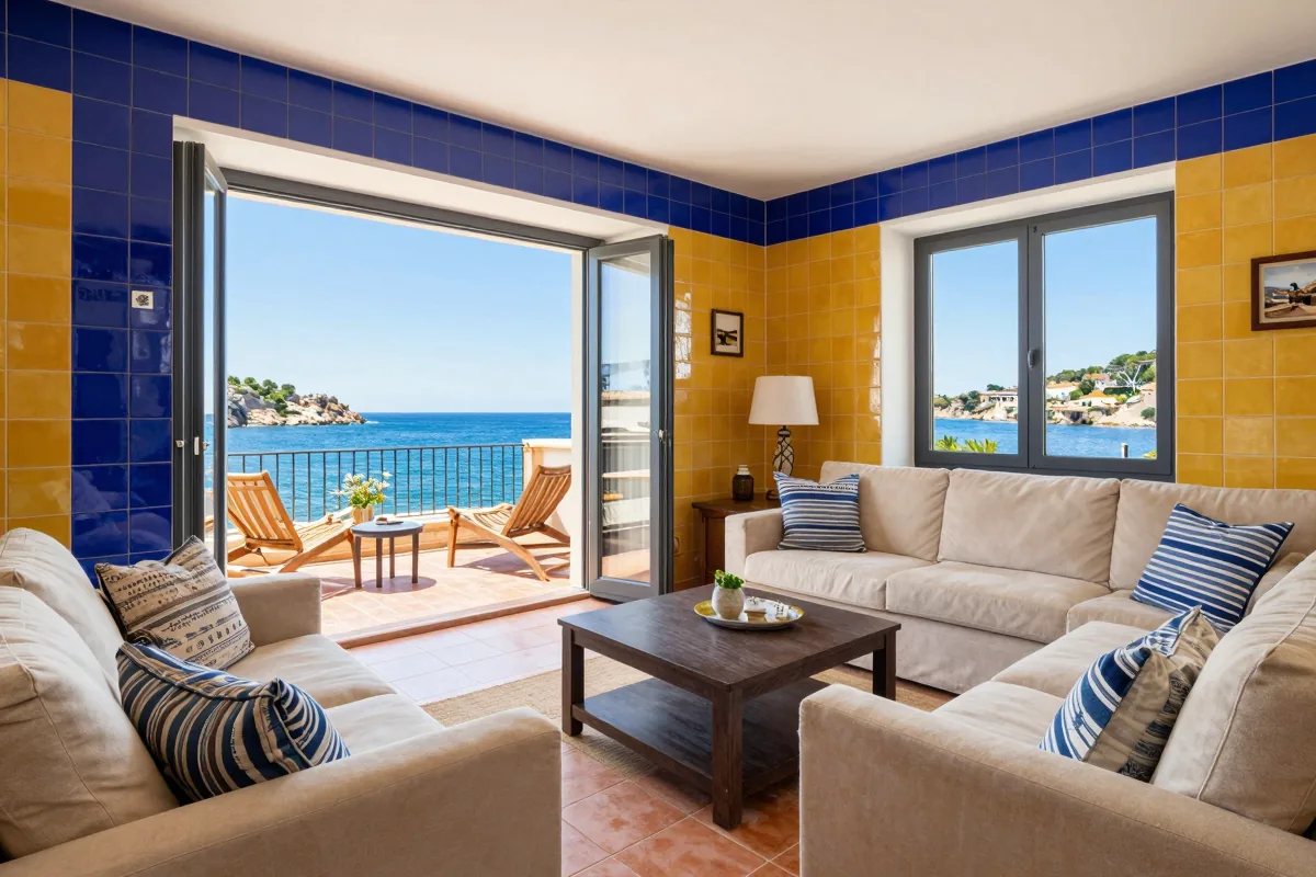 Appartement Lumineux à Platja d'Aro avec Vue Mer