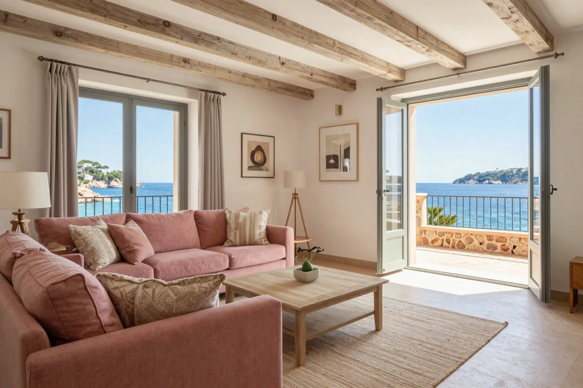 Apartamento Elegante en Portbou con Vista al Mar