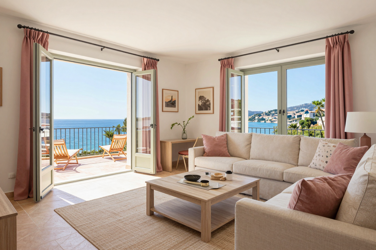 Sunlit Mediterranean Retreat in Lloret de Mar