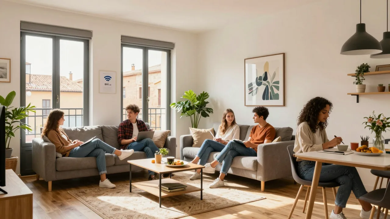 "Student Apartment Share in Girona: Wifi & Bills Included for 2026!"